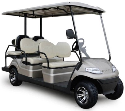 4+2 Seaters Electric Golf Carts